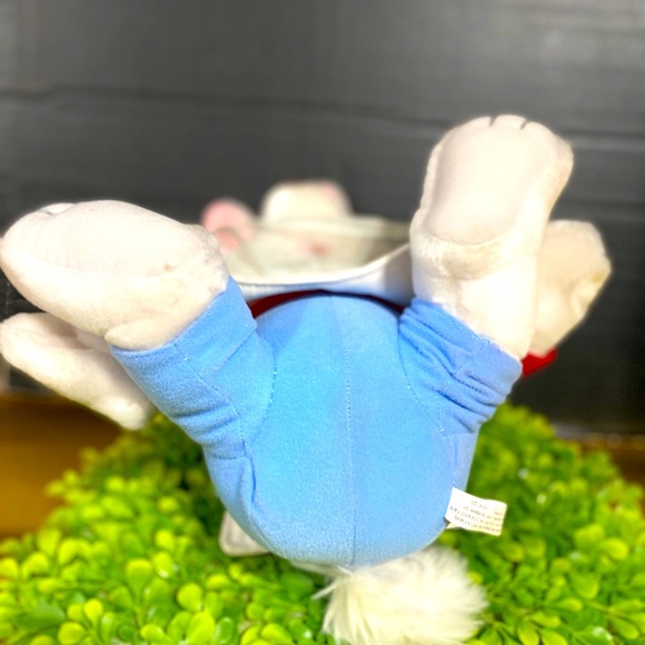 WALT DISNEY EXCLUSIVE NWT ALICE IN WONDERLAND VINTAGE WHITE RABBIT PLUSH 15” - Picture 15 of 16